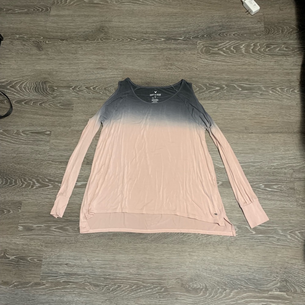 Soft & Sexy Cut Shoulder Top